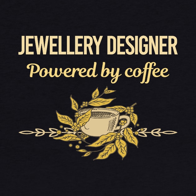 Powered By Coffee Jewellery Designer by Hanh Tay